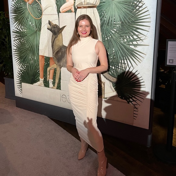 Like New Zara Draped Dress - Picture 10 of 10